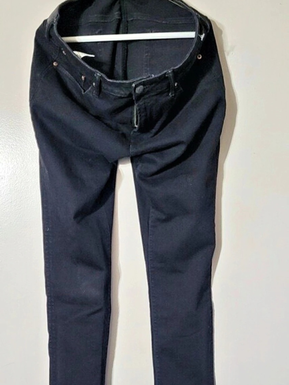 American Eagle Skinny Jeans in Black Size Medium (8) Like New
